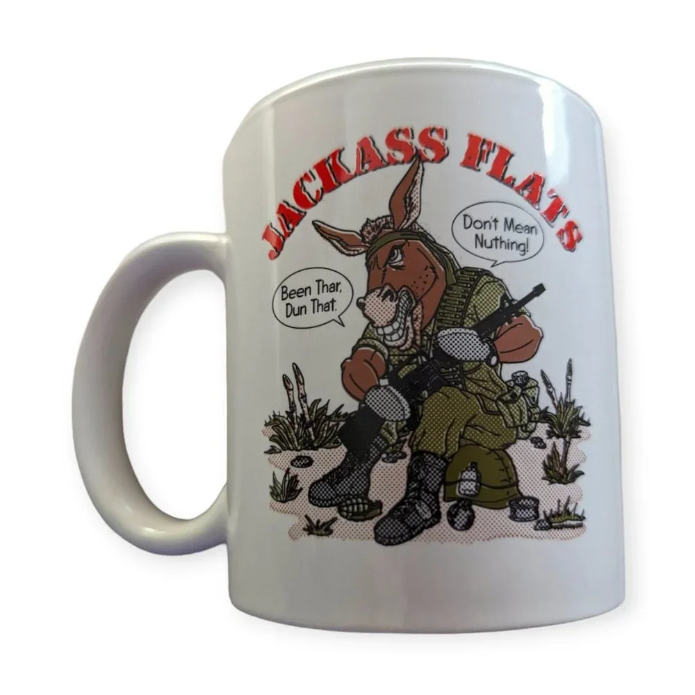Jackass Flats Ceramic Mug